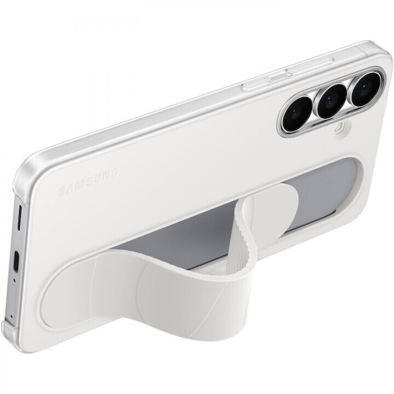 Θήκη Samsung Standing Grip Cover Galaxy S25 FE 5G S731 White (Original)