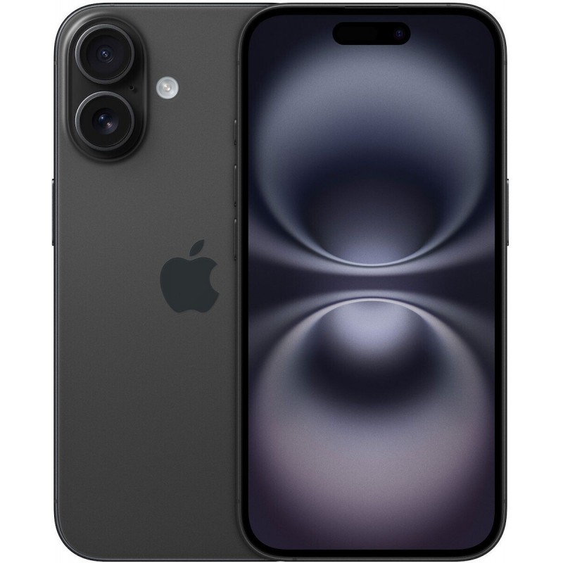 Apple iPhone 16 5G (8GB/128GB) Black με 2 Χρόνια Εγγύηση