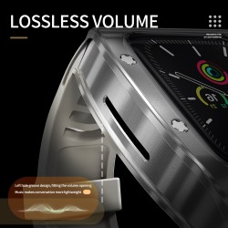 Ανταλλακτικό Λουράκι & Αδιάβροχη θήκη Shellbox by Redpepper Apple Watch Series 7/8 (45mm) Steel White