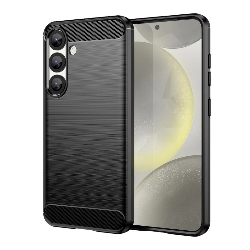 Θήκη TPU Carbon Fiber Brushed Xiaomi Redmi 15 4G / 5G Black