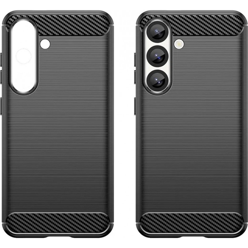 Θήκη TPU Carbon Fiber Brushed Xiaomi Redmi 15 4G / 5G Black
