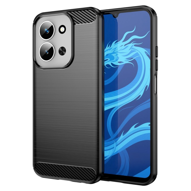 Θήκη TPU Carbon Fiber Brushed Xiaomi Redmi 15C 5G / 4G / Poco C85 4G Black Θήκη TPU Carbon Fiber Brushed Xiaomi Redmi 15C 5G / 4G / Poco C85 4G Black