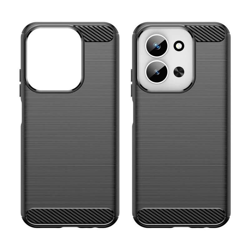 Θήκη TPU Carbon Fiber Brushed Xiaomi Redmi 15C 5G / 4G / Poco C85 4G Black Θήκη TPU Carbon Fiber Brushed Xiaomi Redmi 15C 5G / 4G / Poco C85 4G Black