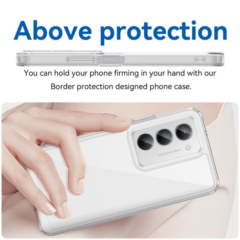 Θήκη Acrylic Space Case Color Edge Xiaomi Redmi 15 4G / 5G Transparent