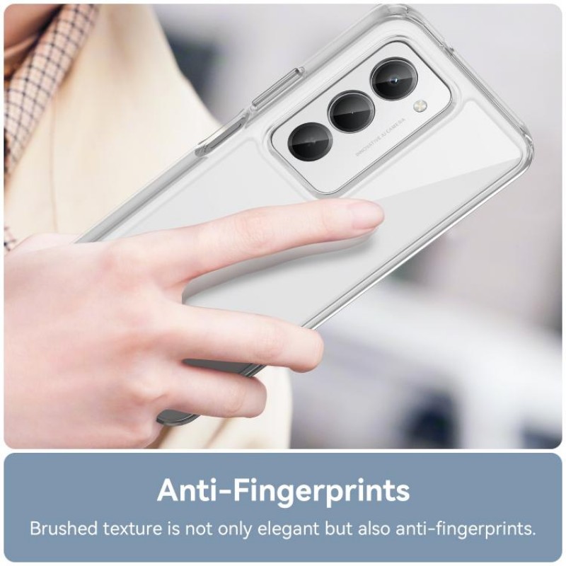 Θήκη Acrylic Space Case Color Edge Xiaomi Redmi 15 4G / 5G Transparent