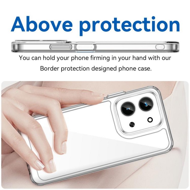 Θήκη Acrylic Space Case Color Edge Xiaomi Redmi 15C 5G / 4G / Poco C85 4G Transparent Θήκη Acrylic Space Case Color Edge Xiaomi Redmi 15C 5G / 4G / Poco C85 4G Transparent
