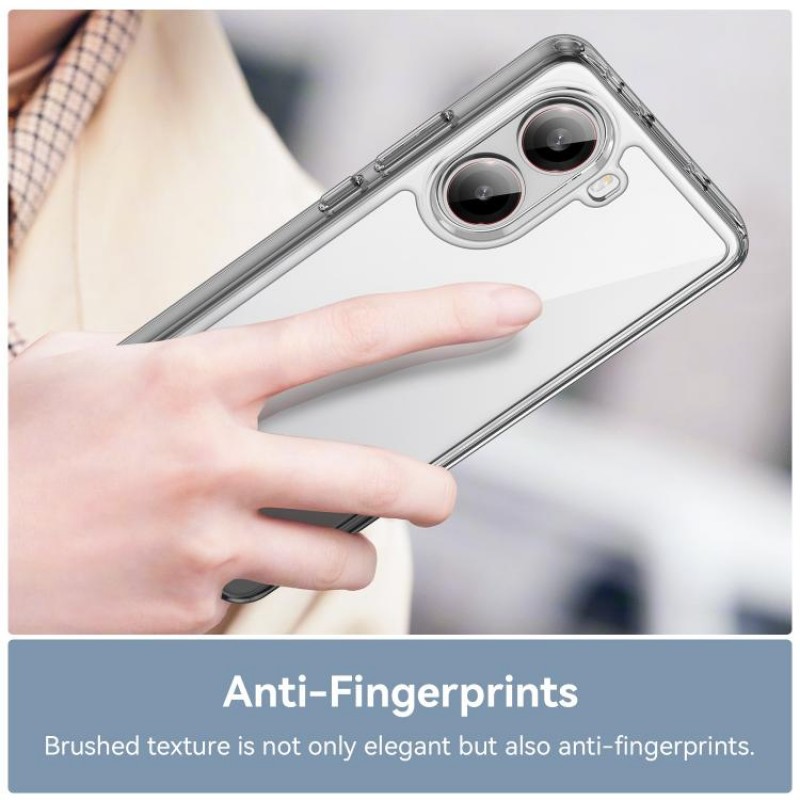 Θήκη Acrylic Space Case Color Edge Xiaomi Poco F7 5G / Redmi Turbo 4 Pro 5G Transparent Θήκη Acrylic Space Case Color Edge Xiaomi Poco F7 5G / Redmi Turbo 4 Pro 5G Transparent
