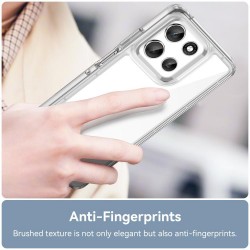 Θήκη Acrylic Space Case Color Edge Motorola Moto G56 5G Transparent