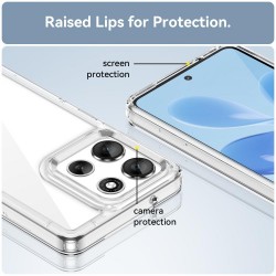 Θήκη Acrylic Space Case Color Edge Motorola Moto G86 5G Transparent