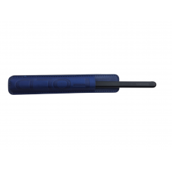Βάση Stylus Pen with Sticker Leather Type Blue