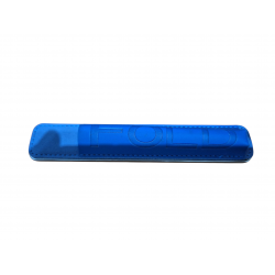 Βάση Stylus Pen with Sticker Leather Type Blue