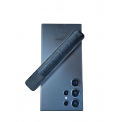 Βάση Stylus Pen with Sticker Leather Type Black