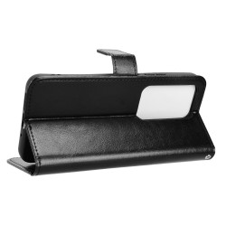 Θήκη Book Leather Wallet With Stand Card Holder Xiaomi Redmi 15C 5G / 4G / Poco C85 4G Black
