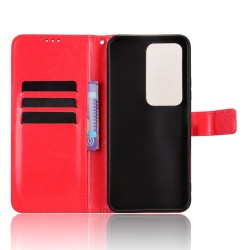 Θήκη Book Leather Wallet With Stand Card Holder Xiaomi Redmi 15C 5G / 4G / Poco C85 4G Red
