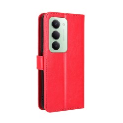 Θήκη Book Leather Wallet With Stand Card Holder Xiaomi Redmi 15C 5G / 4G / Poco C85 4G Red