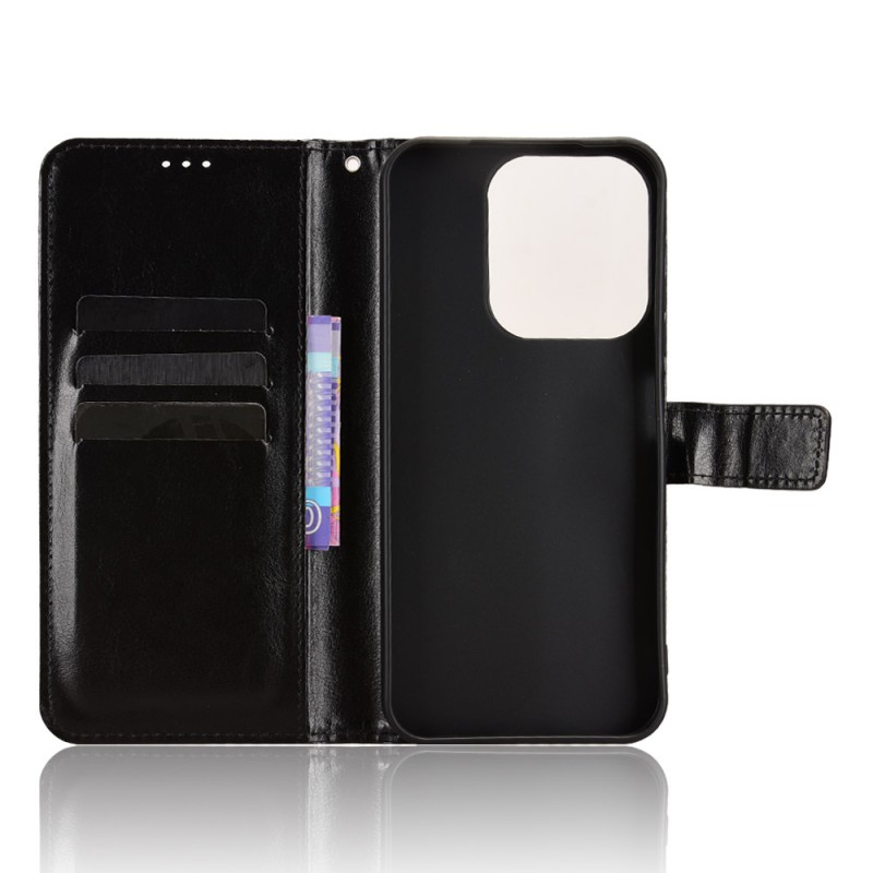 Θήκη Book Leather Wallet With Stand Card Holder Xiaomi Redmi 15C 5G / 4G / Poco C85 4G Black
