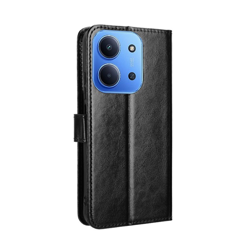 Θήκη Book Leather Wallet With Stand Card Holder Xiaomi Redmi 15C 5G / 4G / Poco C85 4G Black