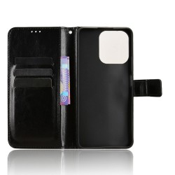 Θήκη Book Leather Wallet With Stand Card Holder Realme Note 70T Black