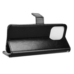 Θήκη Book Leather Wallet With Stand Card Holder Realme Note 70T Black