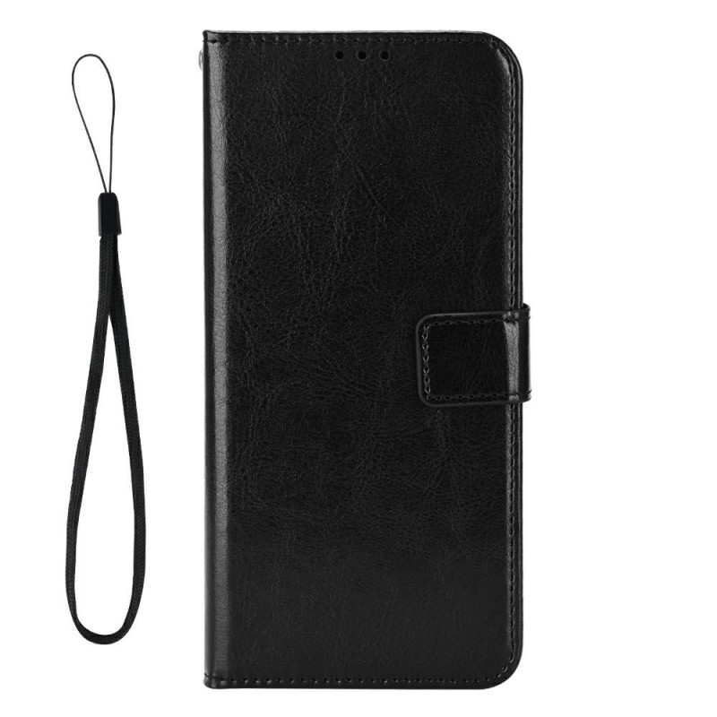 Θήκη Book Leather Wallet With Stand Card Holder Realme Note 70T Black