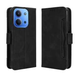 Θήκη Book Leather Wallet Xiaomi Redmi 15C 5G / 4G / Poco C85 4G Black