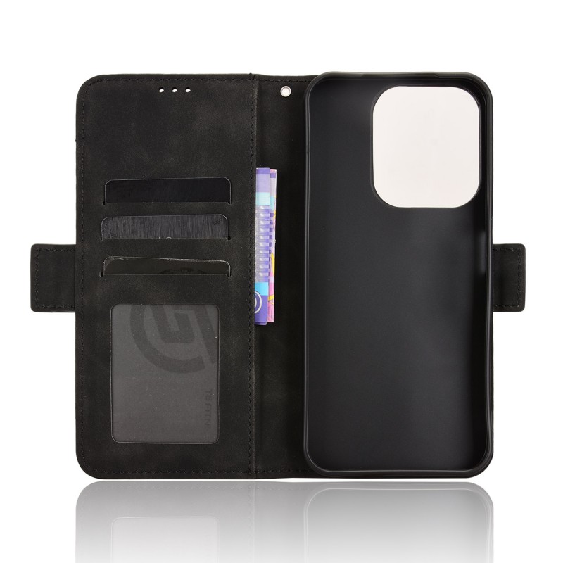 Θήκη Book Leather Wallet Xiaomi Redmi 15C 5G / 4G / Poco C85 4G Black