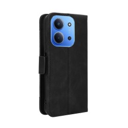 Θήκη Book Leather Wallet Xiaomi Redmi 15C 5G / 4G / Poco C85 4G Black