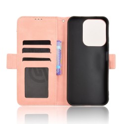 Θήκη Book Leather Wallet Xiaomi Redmi 15C 5G / 4G / Poco C85 4G Pink
