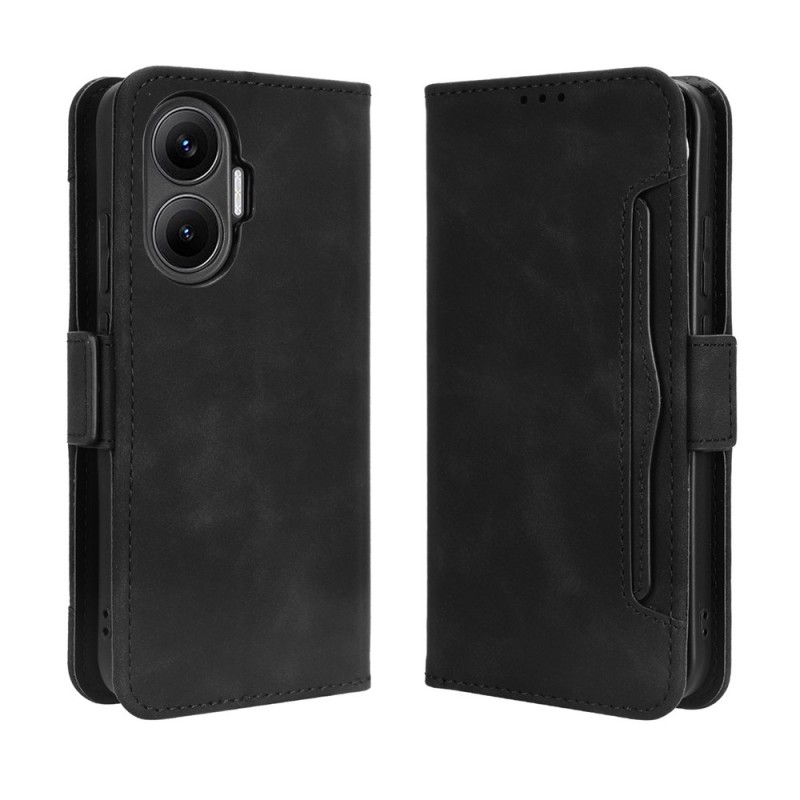 Θήκη Book Leather Wallet Xiaomi Poco F7 5G / Redmi Turbo 4 Pro 5G Black