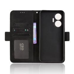 Θήκη Book Leather Wallet Xiaomi Poco F7 5G / Redmi Turbo 4 Pro 5G Black