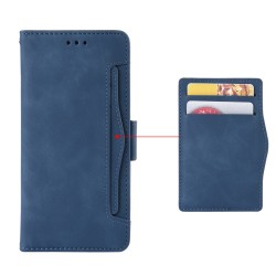 Θήκη Book Leather Wallet Motorola Moto G56 Blue