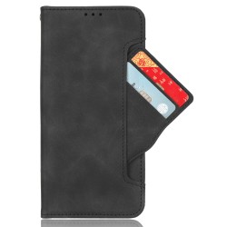 Θήκη Book Leather Wallet Motorola Moto G86 Black
