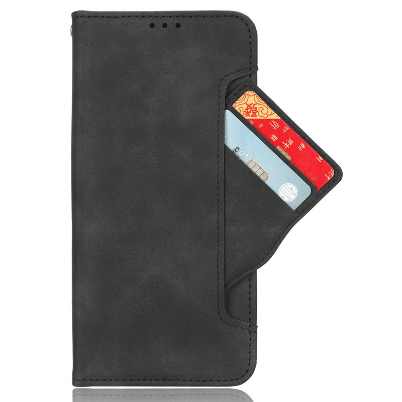 Θήκη Book Leather Wallet Motorola Moto G86 Black