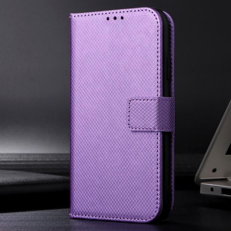 Θήκη Book Magnetic & Card Holder Wallet Xiaomi Redmi 15 5G / 4G Purple
