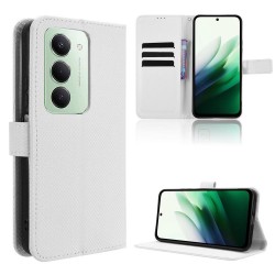 Θήκη Book Magnetic & Card Holder Wallet Xiaomi Redmi 15 5G / 4G White