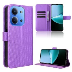 Θήκη Book Magnetic & Card Holder Wallet Xiaomi Redmi 15C 5G / 4G / Poco C85 4G Purple