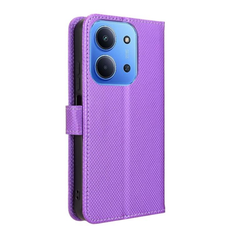 Θήκη Book Magnetic & Card Holder Wallet Xiaomi Redmi 15C 5G / 4G / Poco C85 4G Purple