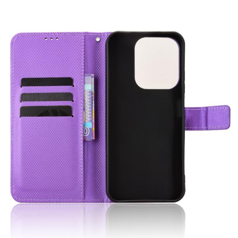 Θήκη Book Magnetic & Card Holder Wallet Xiaomi Redmi 15C 5G / 4G / Poco C85 4G Purple