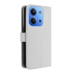Θήκη Book Magnetic & Card Holder Wallet Xiaomi Redmi 15C 5G / 4G / Poco C85 4G White