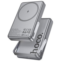 Εξωτερική Μπαταρία HOCO Q36A 20W Power Bank Type-C 10000mAh Grey
