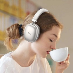 Ακουστικά Hoco W35 Bluetooth Headphones 3.5mm Silver