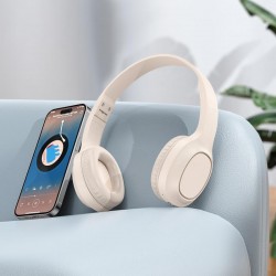 Ακουστικά Hoco Charm W46 Bluetooth Headphones White