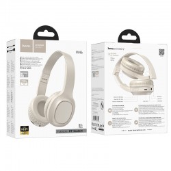 Ακουστικά Hoco Charm W46 Bluetooth Headphones White