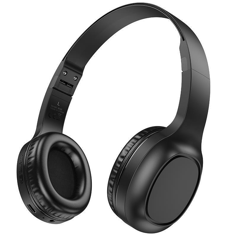 Ακουστικά Hoco Charm W46 Bluetooth Headphones Black