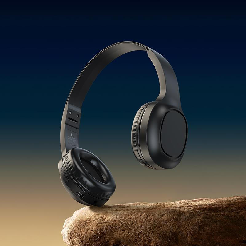 Ακουστικά Hoco Charm W46 Bluetooth Headphones Black