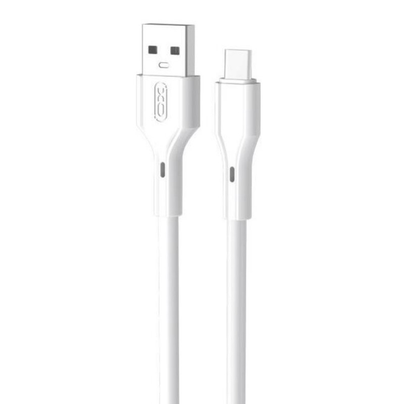 Καλώδιο Charging XO Rock Cable USB-C to USB-A 1m (NB230) White