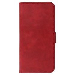 Θήκη Book Universal Common size S for Iphone 12/13/Samsung S6/A5 2016/Xcover 4/S22/Huawei P8 2017 Red
