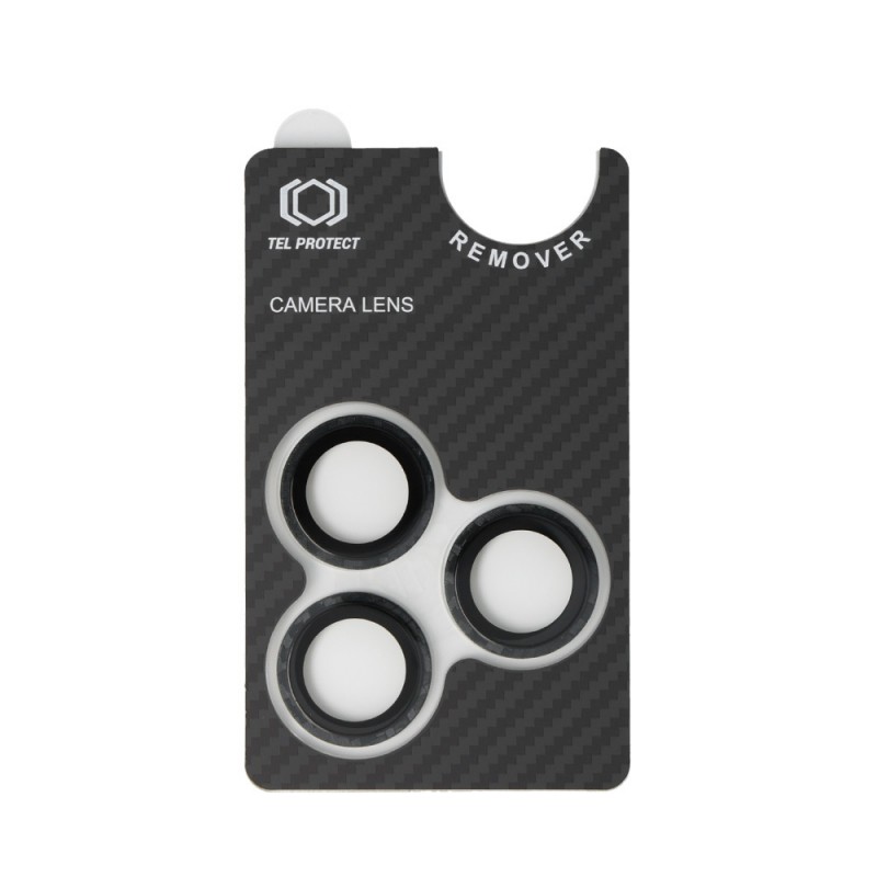 Γυαλί Προστασίας Tel Protect Camera 3D Lens Aramid Series iPhone 15 Pro / 15 Pro Max Tempered Glass 9H AntiCrash / AntiShock Ultra