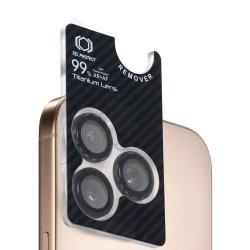Γυαλί Προστασίας Tel Protect Camera Titanium Lens 99% AR Aramid Series iPhone 15 Pro / 15 Pro Max Tempered Glass 9H AntiCrash / AntiShock Ultra