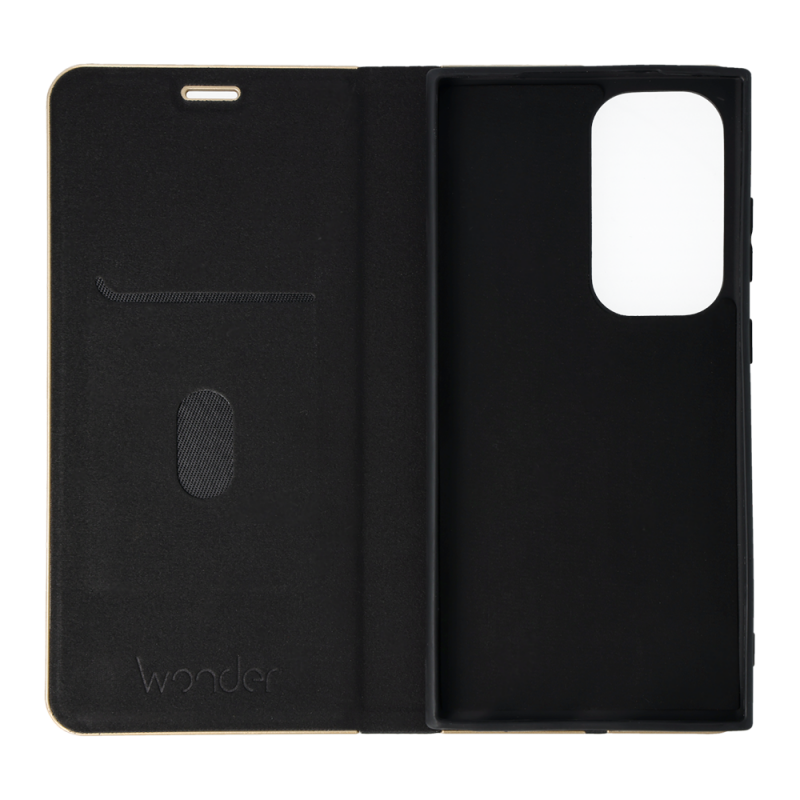 Θήκη Book Wonder Frame Samsung Galaxy S24 Ultra 5G S928 Black